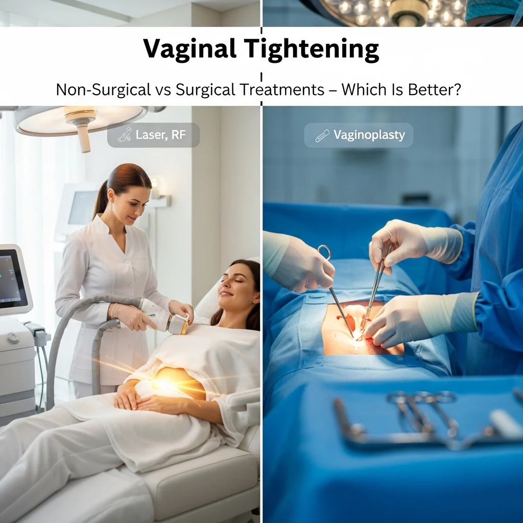 Vaginal Tightening: Non-Surgical vs Surgical Treatments – Which Is Better?