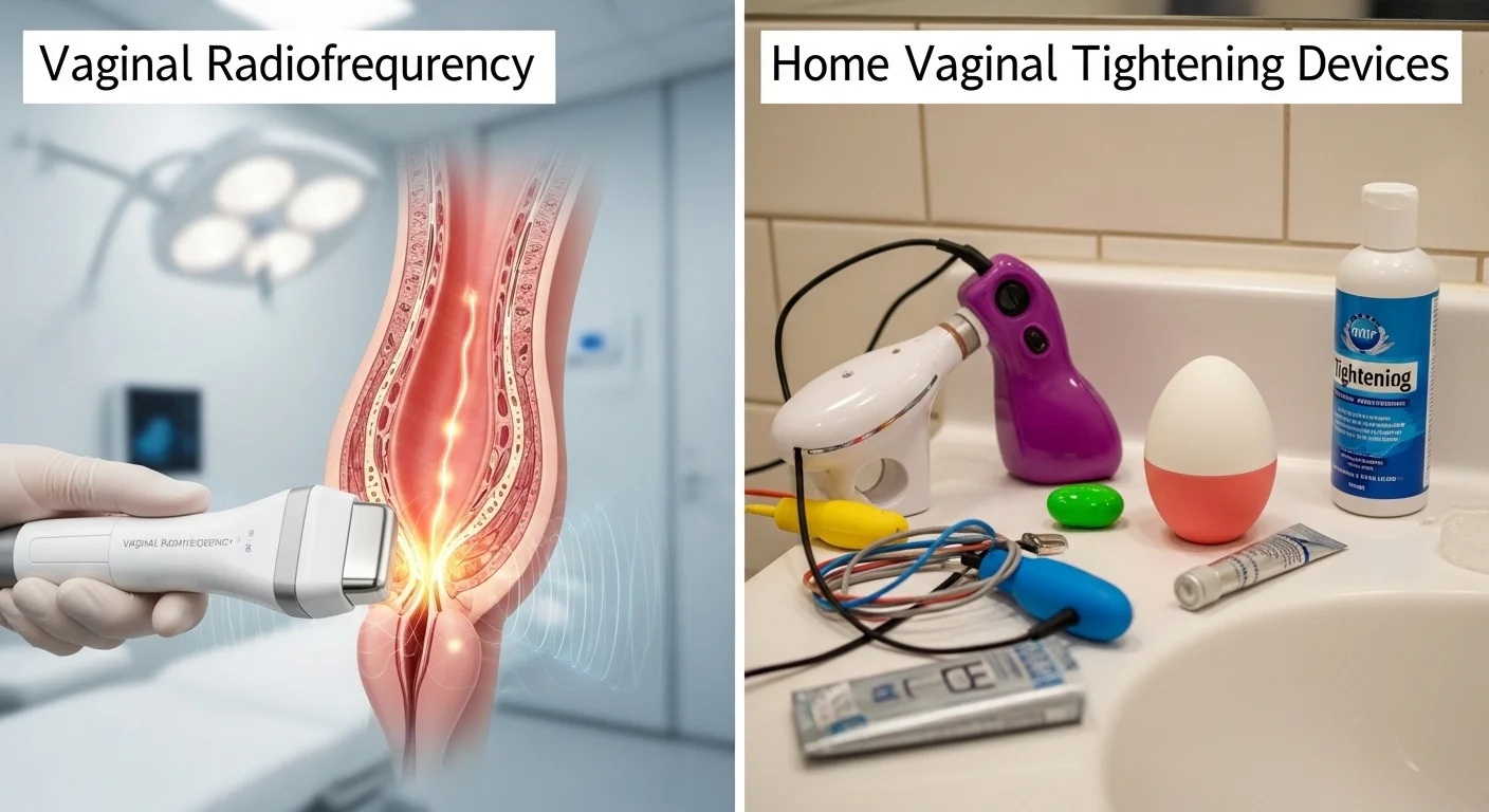 Vaginal Radiofrequency vs Home Vaginal Tightening Devices